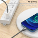 Câble USB C Vers 8 Pin Pour Charge Rapide Et Transfert De Données Gaine Inoxydable Anti Enroulement 27 W 1 m