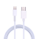 Câble USB-C Vers 8 Broches Pour Charge Et Synchronisation 1 Mètre Léger Durable Compatible iPhone X 8 7 6