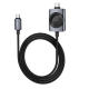 Câble De Charge USB-C Vers USB-C 2 En 1 Avec Charge Magnétique Pour iWatch 100W 1,2 m