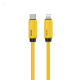 Câble USB-C Vers 8 Broches Pour Charge Et Données 30 W En Silicone Souple Élastique 480 Mb/s 1 m