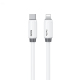 Câble USB-C Vers 8 Broches Pour Charge Et Données 30 W En Silicone Souple Élastique 480 Mb/s 1 m
