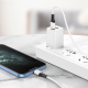 Câble USB C Vers 8 Pin Pour Téléphone IOS Avec Charge PD 20 W Et Transfert De Données En Silicone Résistant 1 M