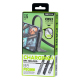 Câble De Charge Rapide Et De Données Type C Vers 8 Broches 120 Cm PD 30 W Avec Support Téléphone Tressé