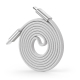 Câble Magnétique Type C Vers 8 Pin Pour iPhone Charge Rapide 27 W Transfert 480 Mbps Enroulement Automatique 1 m
