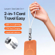 Câble Type-C Vers 8 Pin Pour iPhone 27W Charge Rapide Transfert 480Mbps 30cm Silicone Souple Avec Dragonne