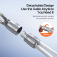 Câble Type-C Vers 8 Pin Pour iPhone 27W Charge Rapide Transfert 480Mbps 30cm Silicone Souple Avec Dragonne