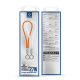 Câble Type-C Vers 8 Pin Pour iPhone 27W Charge Rapide Transfert 480Mbps 30cm Silicone Souple Avec Dragonne