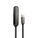Câble De Charge Et Données Type C Vers 8 Broches Avec Support Téléphone Pliable Charge Rapide Apple PD 30 W Tressé 1 m