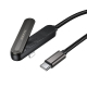 Câble De Charge Et Données Type C Vers 8 Broches Avec Support Téléphone Pliable Charge Rapide Apple PD 30 W Tressé 1 m