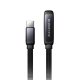 Câble De Charge Type C Vers 8 Pin Pour Téléphone Apple Charge Rapide PD 30 W Coudé À 90° Avec Indicateur Lumineux 1 m
