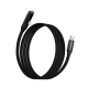 Câble De Charge Type C Vers 8 Pin Pour Téléphone Apple Charge Rapide PD 30 W Coudé À 90° Avec Indicateur Lumineux 1 m