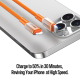 Câble USB-C Vers 8 Broches Compatible Apple Recharge Rapide 27 W Transfert De Données 480 Mbps Tressé Nylon 1 m