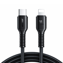 Câble USB C Vers 8 Pin Pour Charge Et Transfert 30 W 1 M Charge Rapide Tressé Nylon 10000 Flexions