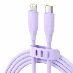 Câble USB C Vers 8 Broches Pour iPhone Charge Rapide Power Delivery 27 W 2 M Résistant 20 000 Flexions