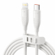 Câble USB C Vers 8 Broches Pour iPhone Charge Rapide Power Delivery 27 W 2 M Résistant 20 000 Flexions