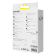Câble USB-C Vers 8 Pin 20W Charge Rapide Tressé 1,2 m Transmission 480 Mbps Noir