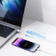 Câble USB C Vers 8 Pin Pour Charge Rapide Et Transfert De Données 20 W 480 Mbps 1 m Résistant en PVC
