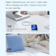 Câble USB-C Vers Lightning 1 m À Charge Rapide 27 W Silicone Souple Anti-Nœud 480 Mbps Bleu