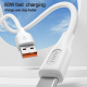 Câble USB-C Vers 8 Pin Pour Charge Rapide Et Transfert De Données 1 M 3 A 27 W Avec Puce Intelligente Et Gaine Renforcée