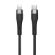 Câble USB C Vers 8 Broches En Silicone Pour Charge PD 27W Et Transfert De Données 480Mbps 120 cm Anti Pliure