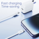 Câble USB C Vers 8 Broches Charge Rapide PD 27 W Et Transfert De Données 480 Mbps 1 M Connecteur En Aluminium