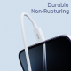 Câble USB C Vers 8 Broches Charge Rapide PD 27 W Et Transfert De Données 480 Mbps 1 M Connecteur En Aluminium