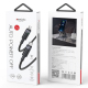 Câble De Charge Et Données USB-C Vers 8 Pin 27 W 1.2 m Nylon Tressé Mise Hors Tension Automatique
