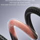 Câble USB Type-C Vers 8 Pin 30 W Pour Charge Rapide Et Transfert De Données 1,2 m Tressé Nylon Noir
