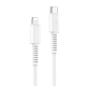 Câble USB-C Vers 8 Pin 20W Pour Charge Et Transfert De Données 1 m 480Mbps Noyau Cuivre Pur Blanc - www.yonis-shop.com