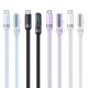 Câble USB-C Vers 8 Broches Charge Rapide PD 30W Avec Affichage Numérique Et Connecteur Coudé 90°