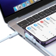 Câble USB-C Vers 8 Broches Charge Rapide PD 30W Avec Affichage Numérique Et Connecteur Coudé 90°