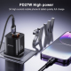 Câble USB Et USB C Vers 8 Pin 2 En 1 Charge Rapide 27 W Transfert De Données 480 Mbps Tressé Renforcé 120 Cm