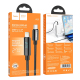 Câble De Charge Rapide USB-C Vers Lightning 1,2 m PD 27 W Avec Affichage De La Puissance Noir - www.yonis-shop.com
