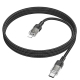 Câble De Charge Et Données USB C Vers 8 Pin 1,2 M Tressé Noir Charge Rapide PD 27 W - www.yonis-shop.com
