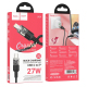Câble De Charge Et Données USB C Vers 8 Pin 1,2 M Tressé Noir Charge Rapide PD 27 W - www.yonis-shop.com