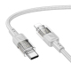Câble De Charge Et Données USB C Vers 8 Pin 1,2 M Tressé Noir Charge Rapide PD 27 W - www.yonis-shop.com