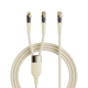 Câble De Charge Rapide 2 En 1 USB C Vers USB C Et 8 Pin PD 100 W 5 A Pour Deux Appareils Avec Données 480 Mbps
