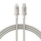 Câble USB Type C Vers 8 Pin Charge Rapide PD 20 W 1 Mètre Embout Titane Noyau Renforcé Double Blindage - www.yonis-shop.com