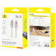 Câble USB Type C Vers 8 Pin Charge Rapide PD 20 W 1 Mètre Embout Titane Noyau Renforcé Double Blindage - www.yonis-shop.com
