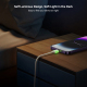 Câble USB C Vers 8 Pin Pour Charge Rapide 30 W Luminescent En Silicone Flexible 1,2 M
