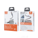 Câble USB-C Vers 8 Pin Magnétique 35 W Charge Rapide Et Transfert De Données 480 Mbps 1 m Tressé Gris