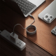 Câble USB-C Vers 8 Pin Magnétique 35 W Charge Rapide Et Transfert De Données 480 Mbps 1 m Tressé Gris