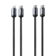 Câble Type C Vers 8 Pin Pour Charge Rapide Et Transfert De Données PD35W 480 Mbps 1 m Tressé Nylon Embout Aluminium - www.yon...