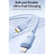 Câble USB-C Vers Lightning 2 m Charge Rapide PD 20 W E-Marker Blindage Double Et Fil Résistant À La Flexion