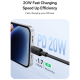 Câble USB C Vers 8 Pin Pour Charge Rapide PD 20W 1 Mètre Flexible Et Résistant Avec Puce E Marker