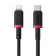Câble USB C Vers 8 Pin Pour Charge Rapide 20 W Nylon Tressé Résistant 1 m Ou 2 m