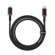 Câble USB C Vers 8 Pin Pour Charge Rapide 20 W Nylon Tressé Résistant 1 m Ou 2 m