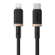 Câble USB C Vers 8 Pin Pour Charge Rapide 20 W Nylon Tressé Résistant 1 m Ou 2 m