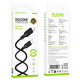 Câble De Charge USB-C Vers 8 Pin 27 W Pour iPhone En Silicone Longueur 3 m Noir