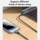 Câble USB-C Vers 8 Pin De Charge Et Données PD27W 3A 1,2 m En TPE Avec Puce Intelligente